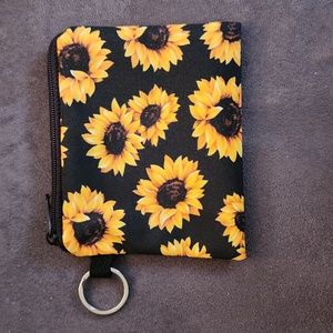 NEW - Coin purse, Change bag - SUNFLOWERS 🌻